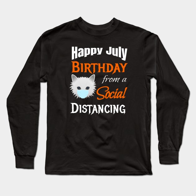 July Birthday Gift Long Sleeve T-Shirt by Dara4uall